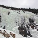 Icefall-1 Ice fall near Marble Mtn.